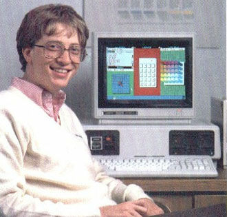 bill gates genç