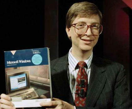 bill gates genç